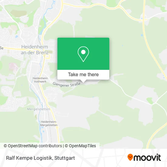 Карта Ralf Kempe Logistik
