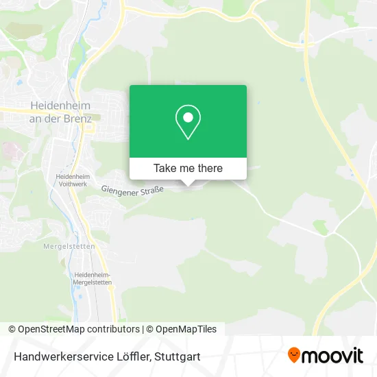 Карта Handwerkerservice Löffler