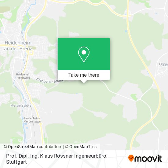 Prof. Dipl.-Ing. Klaus Rössner Ingenieurbüro map
