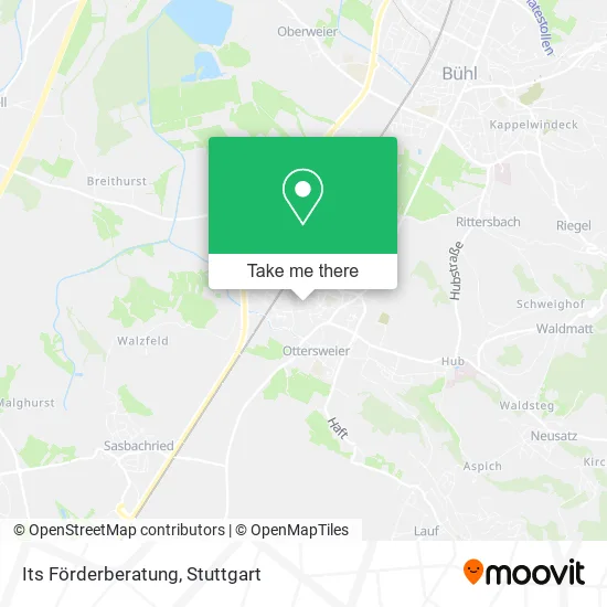 Карта Its Förderberatung