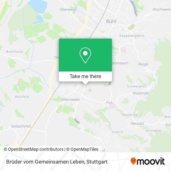Brüder vom Gemeinsamen Leben map