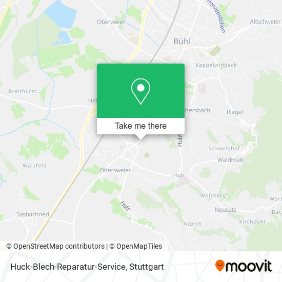 Карта Huck-Blech-Reparatur-Service