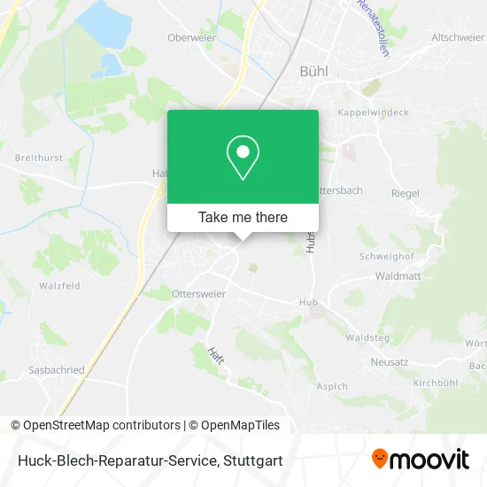 Карта Huck-Blech-Reparatur-Service