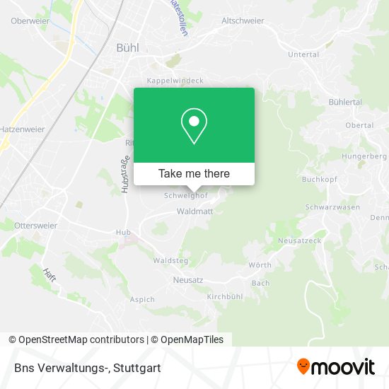 Карта Bns Verwaltungs-