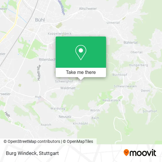 Карта Burg Windeck