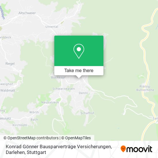 Konrad Gönner Bausparverträge Versicherungen, Darlehen map