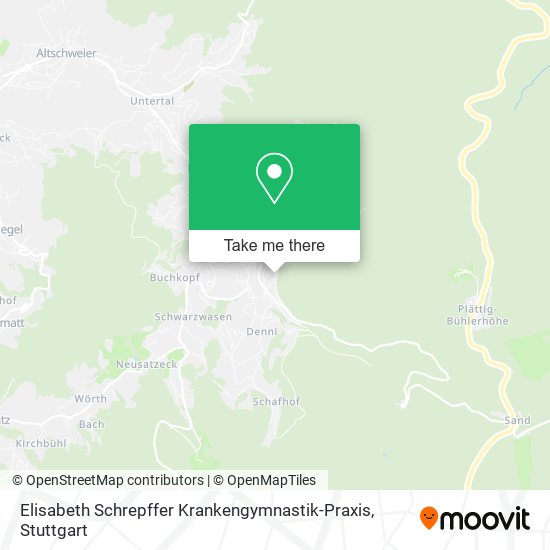 Elisabeth Schrepffer Krankengymnastik-Praxis map