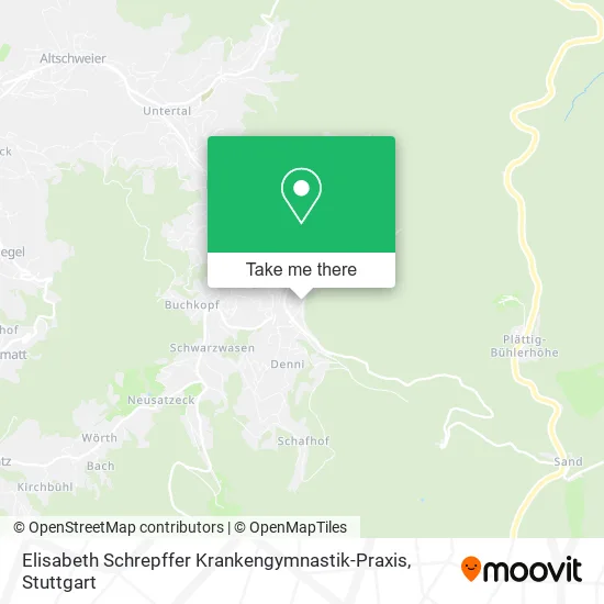 Карта Elisabeth Schrepffer Krankengymnastik-Praxis