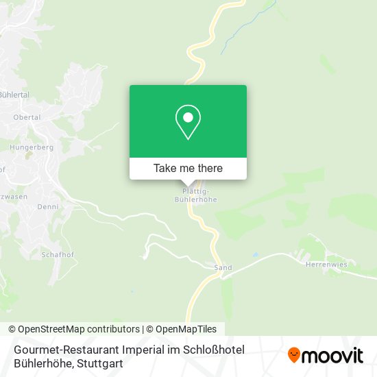 Gourmet-Restaurant Imperial im Schloßhotel Bühlerhöhe map