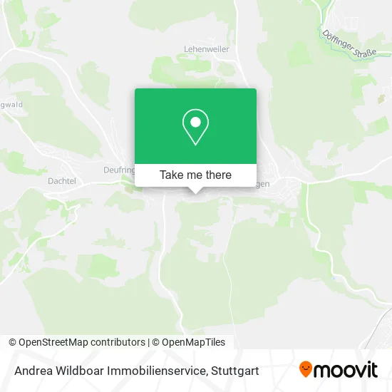 Карта Andrea Wildboar Immobilienservice