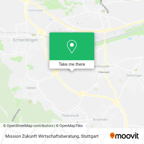 Карта Mission Zukunft Wirtschaftsberatung