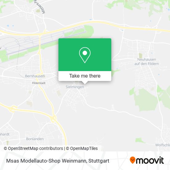 Карта Msas Modellauto-Shop Weinmann