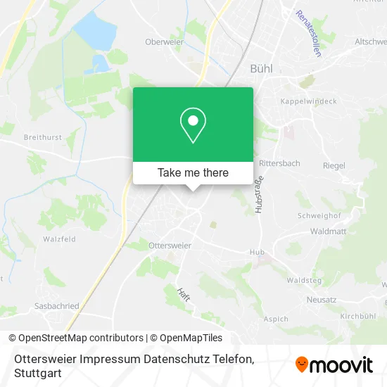 Карта Ottersweier Impressum Datenschutz Telefon