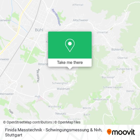 Карта Finida Messtechnik - Schwingungsmessung & Nvh