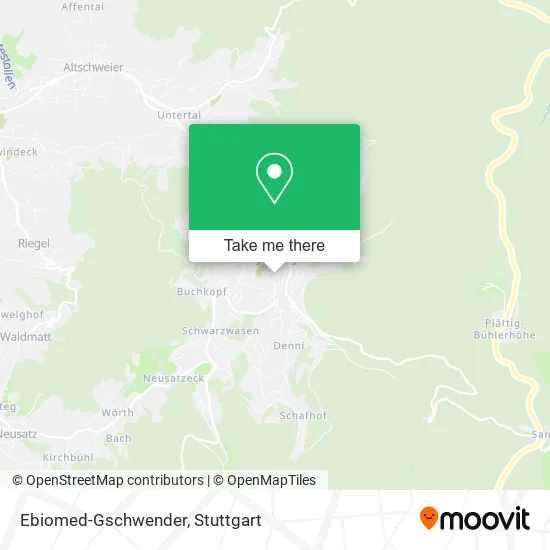 Карта Ebiomed-Gschwender