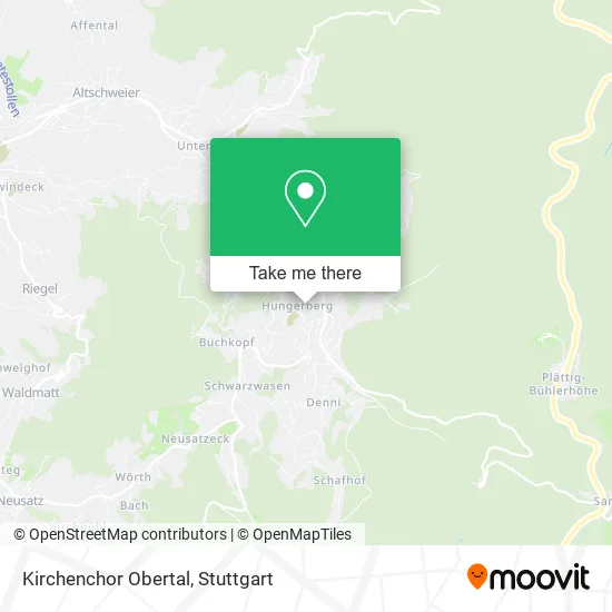 Карта Kirchenchor Obertal