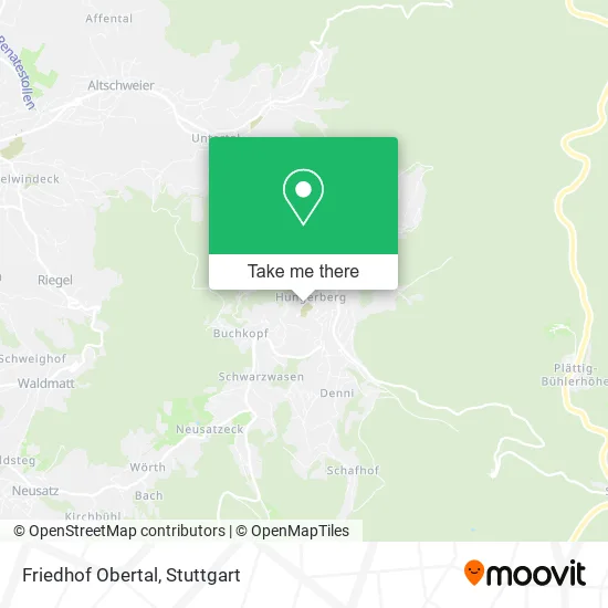 Карта Friedhof Obertal