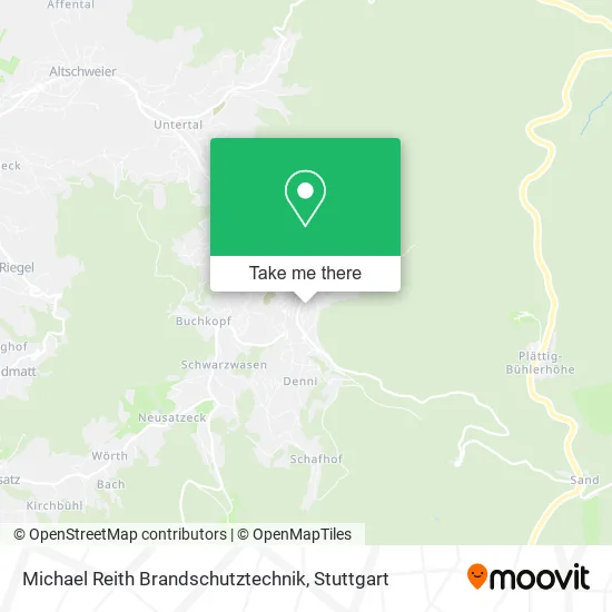 Карта Michael Reith Brandschutztechnik