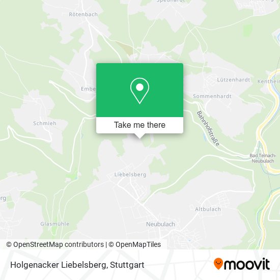 Карта Holgenacker Liebelsberg