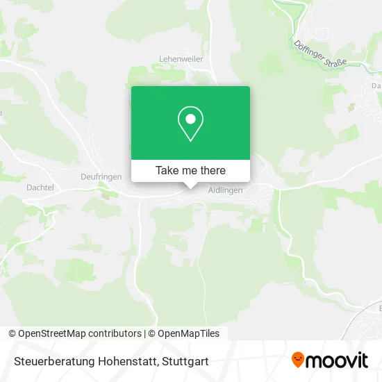 Карта Steuerberatung Hohenstatt