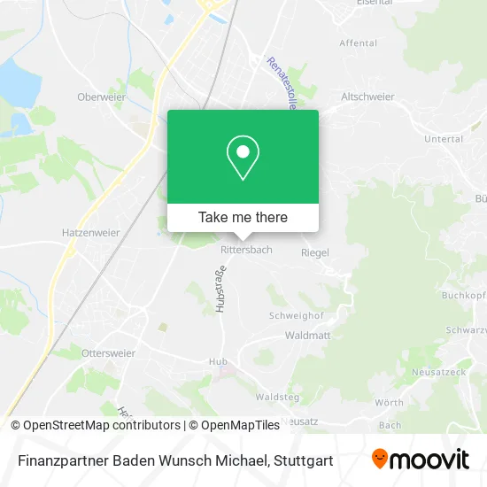 Карта Finanzpartner Baden Wunsch Michael