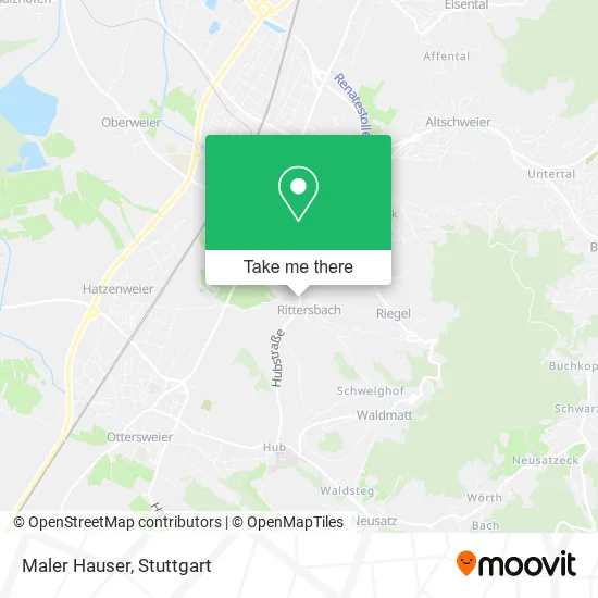 Maler Hauser map