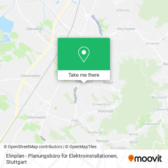 Карта Elinplan - Planungsbüro für Elektroinstallationen