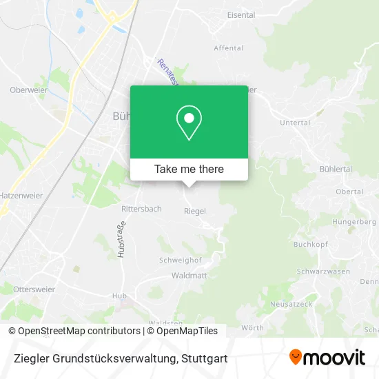 Карта Ziegler Grundstücksverwaltung
