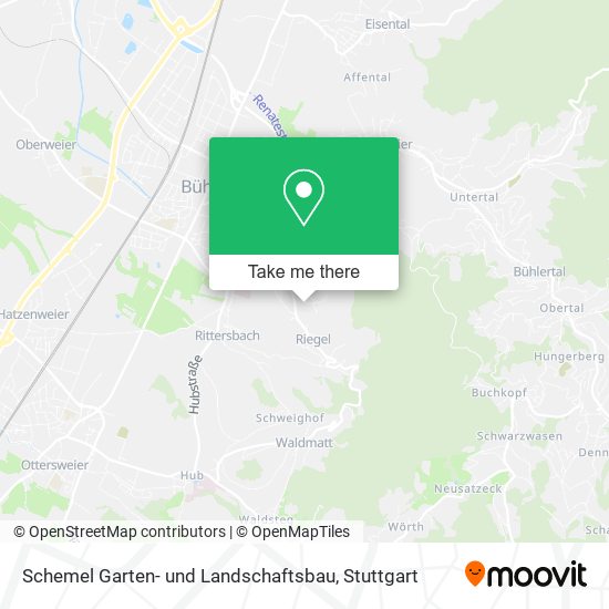 Schemel Garten- und Landschaftsbau map