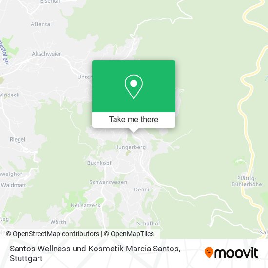 Santos Wellness und Kosmetik Marcia Santos map