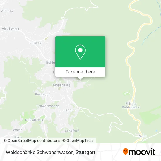 Карта Waldschänke Schwanenwasen