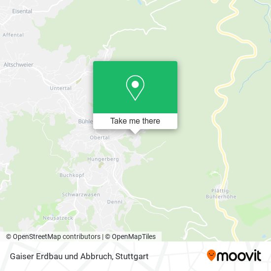 Gaiser Erdbau und Abbruch map