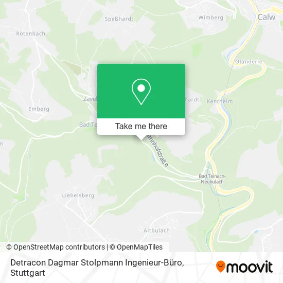 Карта Detracon Dagmar Stolpmann Ingenieur-Büro