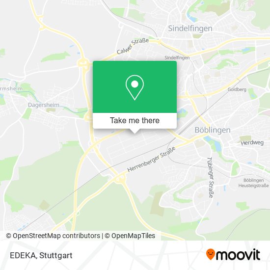 EDEKA map