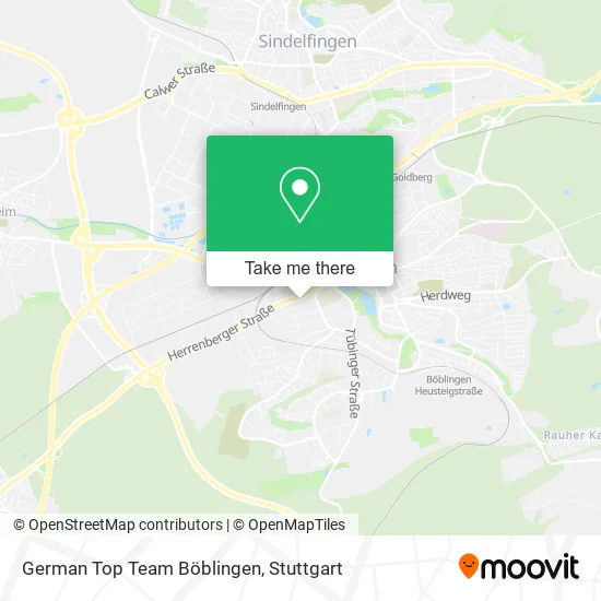 Карта German Top Team Böblingen