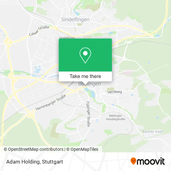 Карта Adam Holding