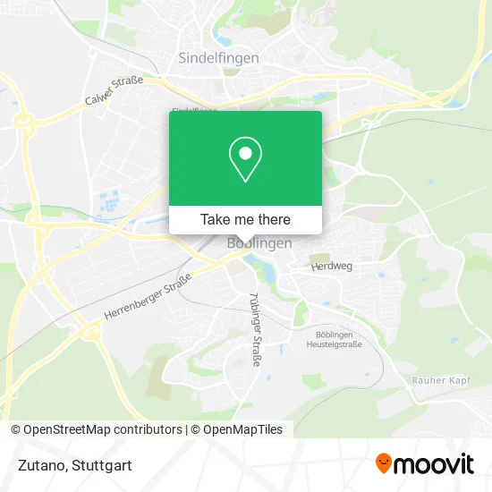 Карта Zutano