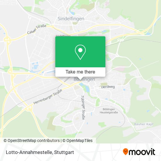 Lotto-Annahmestelle map