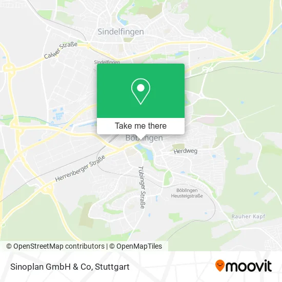 Карта Sinoplan GmbH & Co