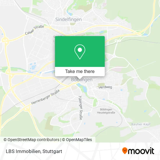 Карта LBS Immobilien