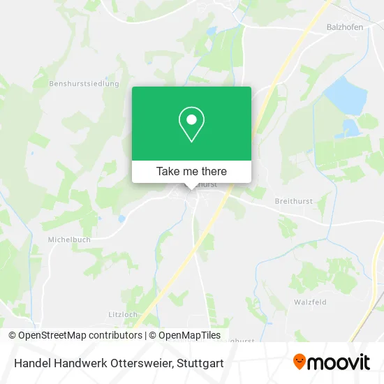 Карта Handel Handwerk Ottersweier