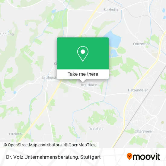 Карта Dr. Volz Unternehmensberatung