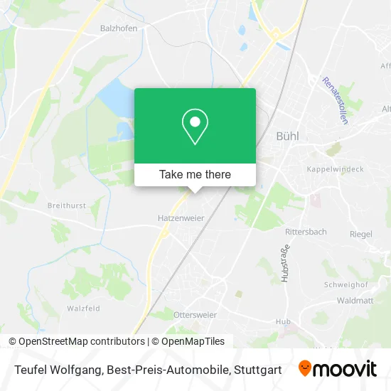 Карта Teufel Wolfgang, Best-Preis-Automobile