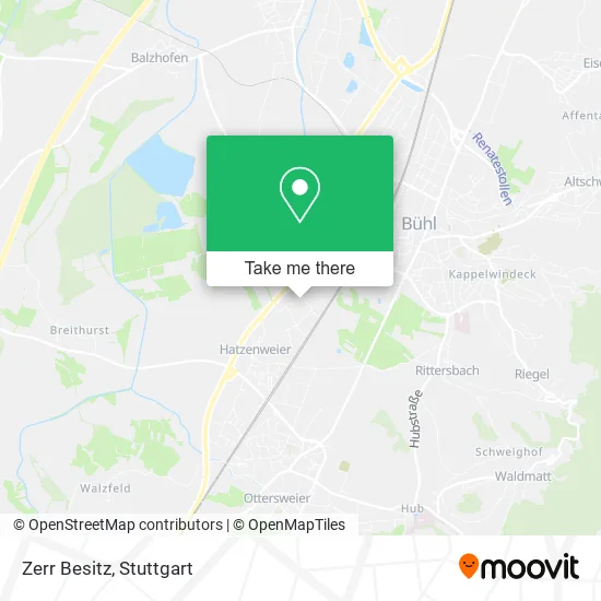 Карта Zerr Besitz