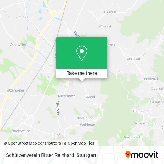 Schützenverein Ritter Reinhard map