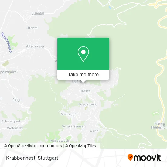 Карта Krabbennest
