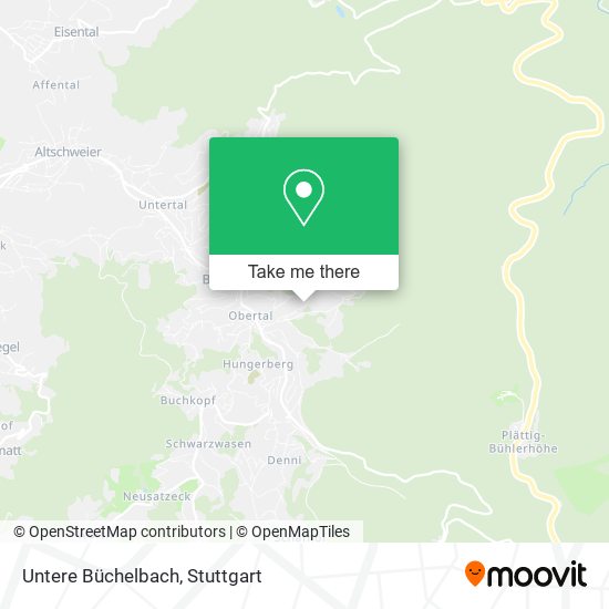Untere Büchelbach map
