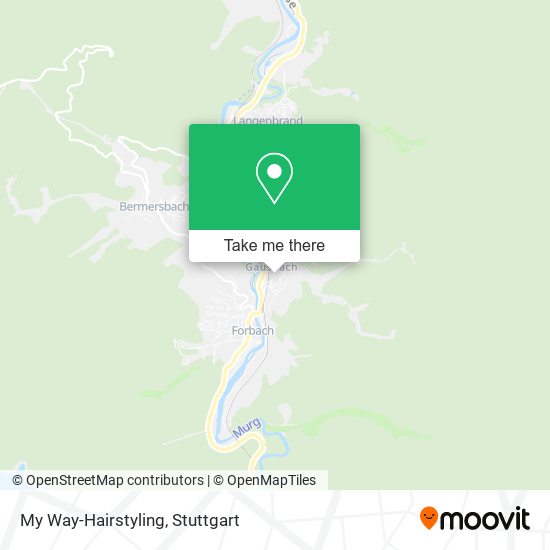 My Way-Hairstyling map