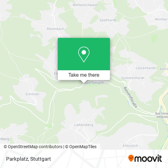Карта Parkplatz