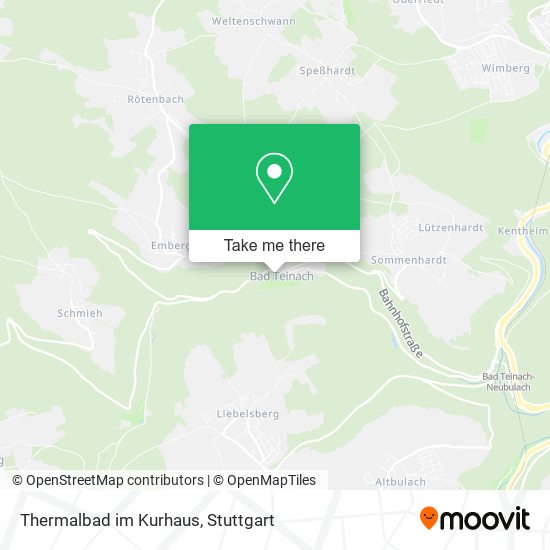 Карта Thermalbad im Kurhaus